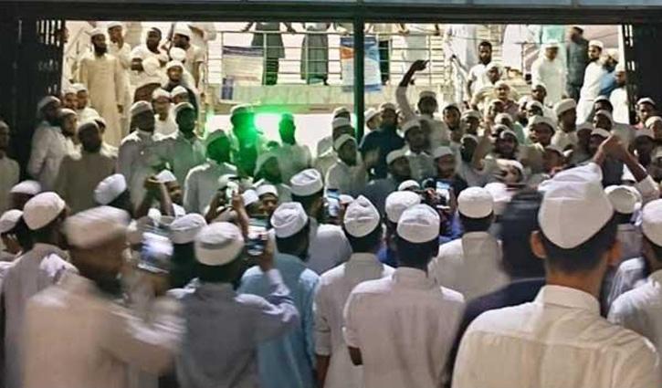 হাসনাতের বক্তব্যের প্রতিবাদে ব্রাহ্মণবাড়িয়ায় বিক্ষোভ - Chief TV