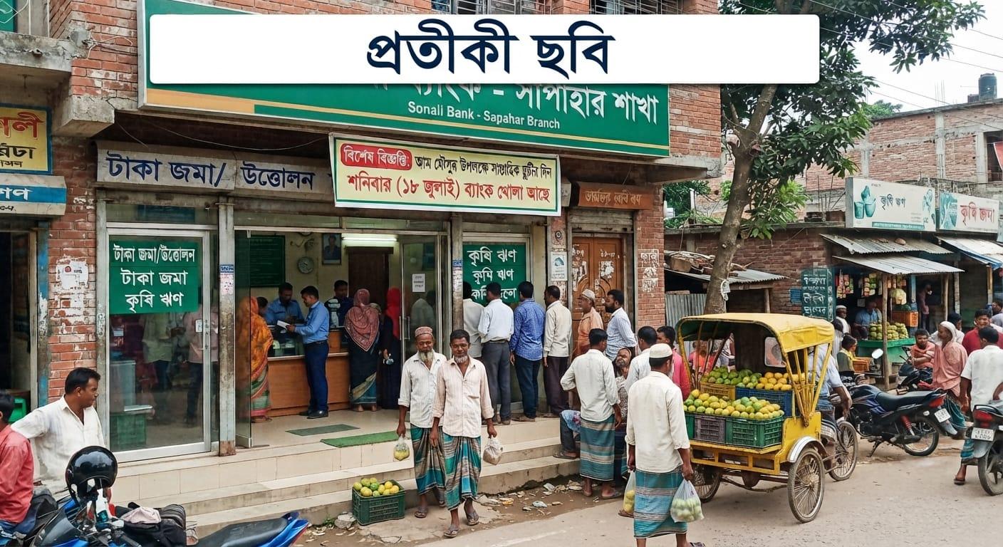চাষিদের জন্য ছুটির দিনেও চালু ব্যাংকিং সেবা - Chief TV