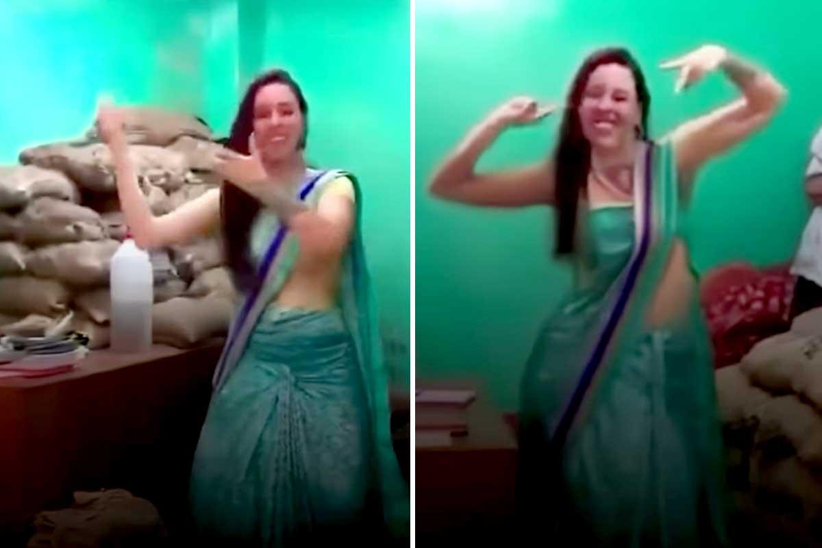 সবজি বিক্রি বাড়াতে দোকানের সামনে নৃত্যশিল্পী, ভাইরাল ভিডিও - Chief TV