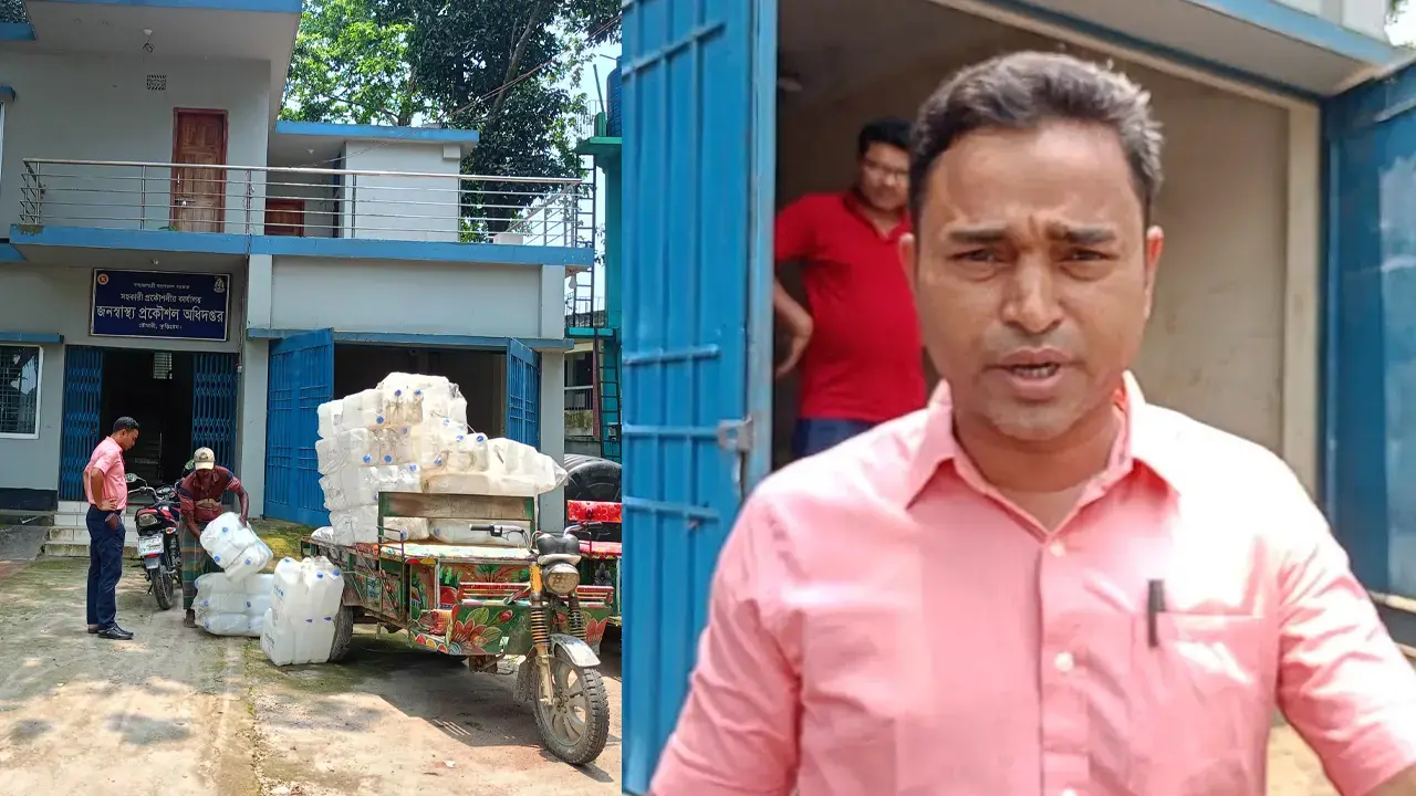 রৌমারীতে মালামাল বিক্রি করে প্রকৌশলীর 'চুরির নাটক' - Chief TV