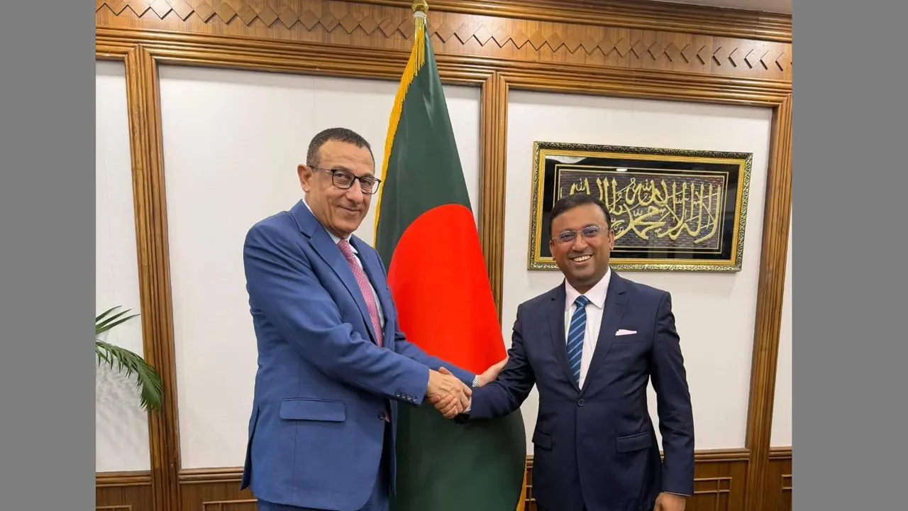 পররাষ্ট্র উপদেষ্টার সঙ্গে ফিলিস্তিনের রাষ্ট্রদূতের সাক্ষাৎ - Chief TV