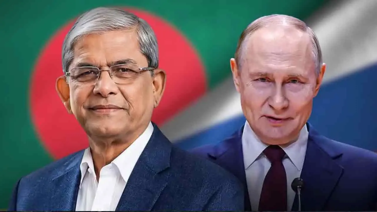 রাষ্ট্রপতি মির্জা ফখরুল ইসলামকে অভিনন্দন জানিয়েছেন পুতিন - Chief TV