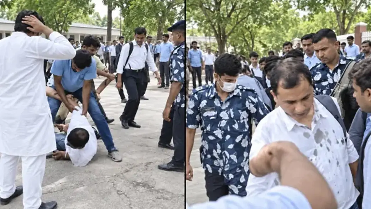 ভারতে শিক্ষক দিবসে খাওয়াদাওয়ায় নাম না থাকায় প্রধানশিক্ষককে ছাত্রদের মারধর - Chief TV