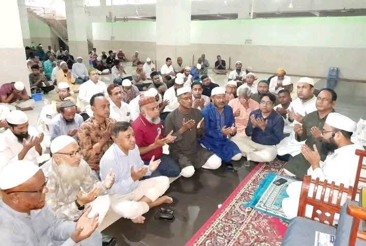 বগুড়া জিয়া পরিষদ নেতার স্ত্রীর সুস্থতার জন্য দোয়া মাহফিল- Chief TV