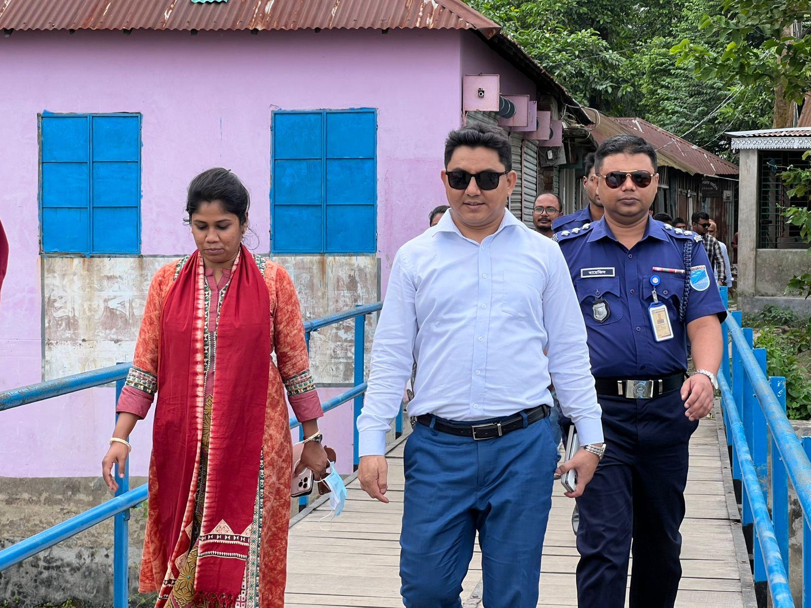 রায়পুরায় নির্বাচনপূর্ব শান্তি-শৃঙ্খলা রক্ষায় চরাঞ্চলে কেন্দ্র পরিদর্শক- Chief TV