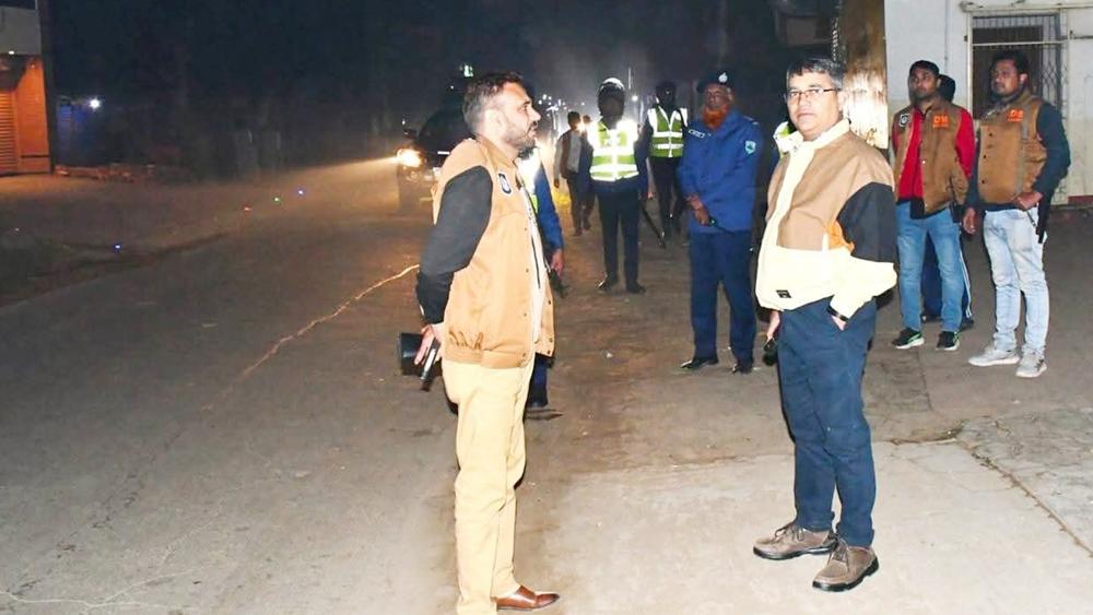 রাত্রিকালীন সড়কের ছিনতাই ও অপরাধ প্রতিরোধে পুলিশের যৌথ মহড়া - Chief TV