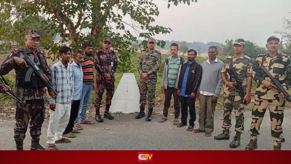 ভারতের কারাগার থেকে ১৩ মাস পর মুক্ত কুড়িগ্রামের ৬ জেলে - Chief TV