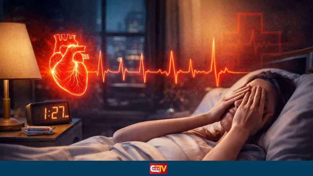যে সময়ে ঘুমালে বাড়তে পারে হৃদরোগের ঝুঁকি - Chief TV