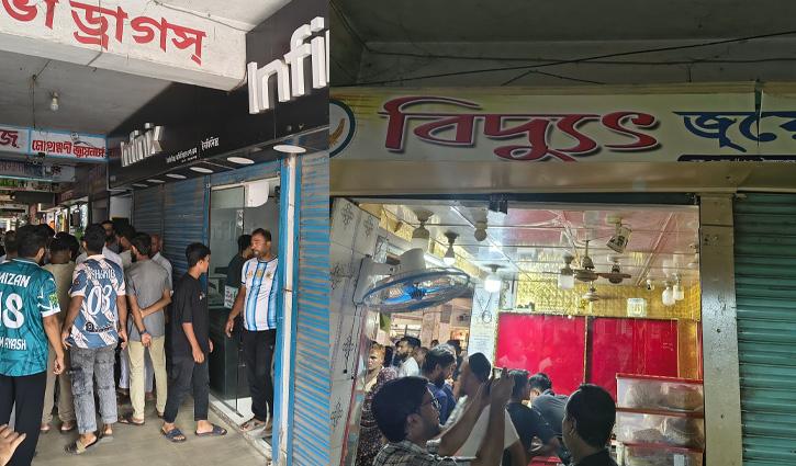 সৈয়দপুরে দিনে-দুপুরে দুই প্রতিষ্ঠানে চুরি, লুট কোটি টাকার মালামাল - Chief TV