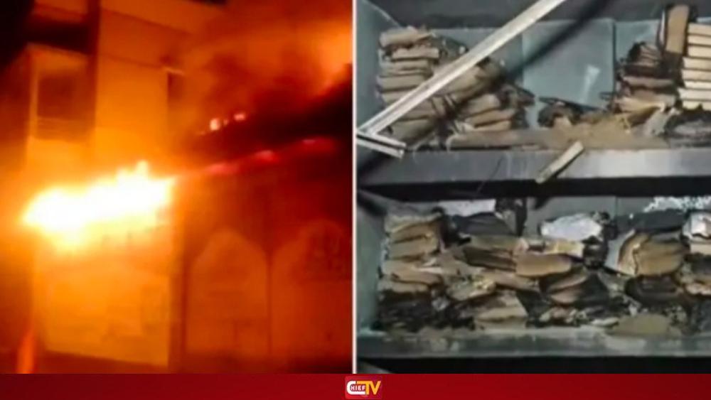 রূপগঞ্জে মাদ্রাসায় ভয়াবহ অগ্নিকাণ্ড, ১০ কক্ষ ভস্মীভূত - Chief TV