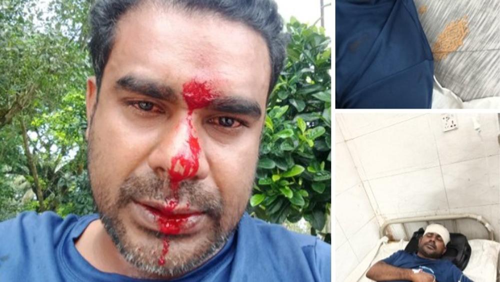 গাইবান্ধায় সিম মেলায় চাঁদা দাবির অভিযোগ, সাকিল নামের সুপারভাইজারকে পিটিয়ে আহত।
