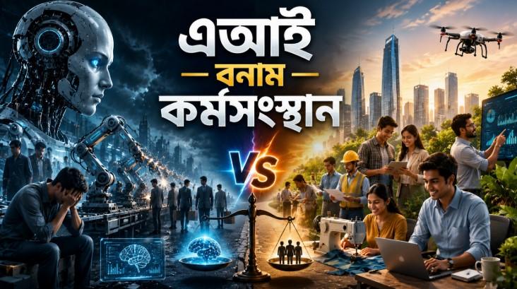 এআই বনাম কর্মসংস্থান : প্রযুক্তি কি আমাদের রুটি-রুজি কেড়ে নিচ্ছে, নাকি নতুন দিগন্ত খুলছে? - Chief TV
