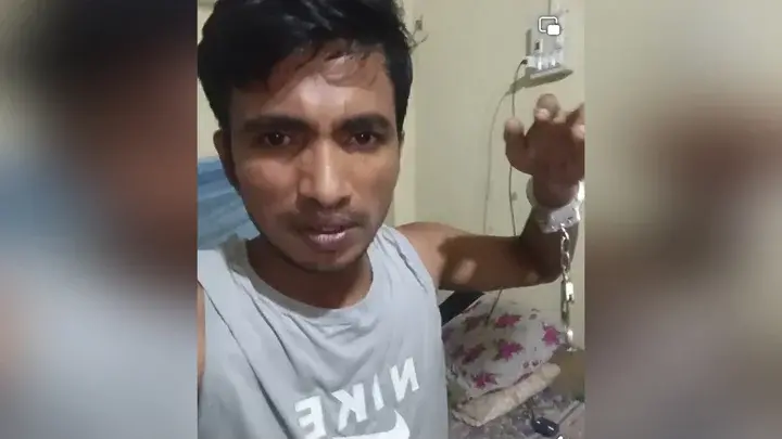 পুলিশের কাছ থেকে ছিনিয়ে নেওয়া আসামির হাতকড়াসহ ফেসবুক লাইভ - Chief TV